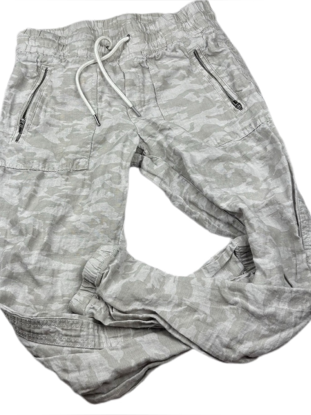 Athleta Cabo Tide Linen Jogger Size 2